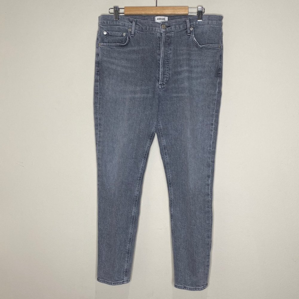 Agolde Nico High Rise Slim Jeans *Risk* - Picture 2 of 14